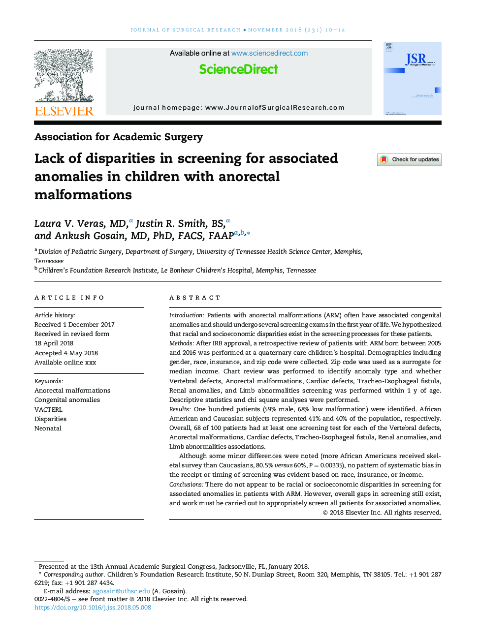 عدم انصراف در غربالگری مربوط به ناهنجاری های مرتبط با کودکان مبتلا به ناهنجاری های انحرافی 