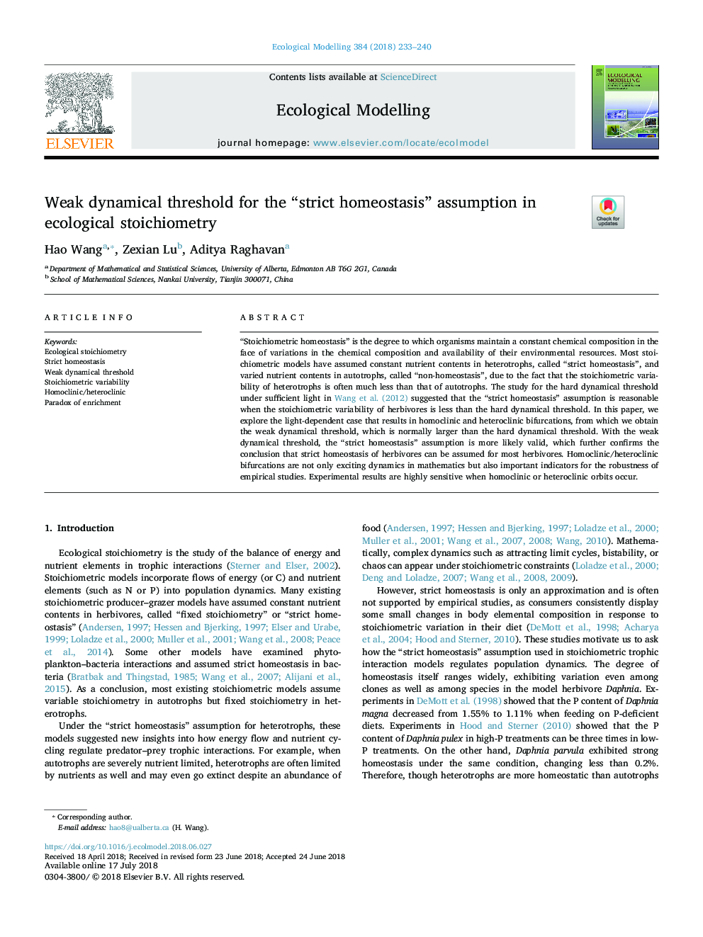 Weak dynamical threshold for the “strict homeostasis” assumption in ecological stoichiometry