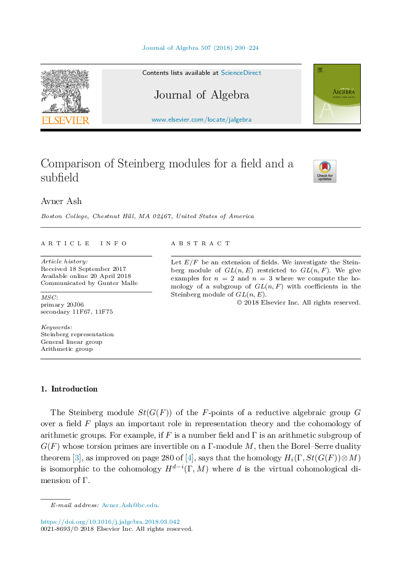 Comparison of Steinberg modules for a field and a subfield