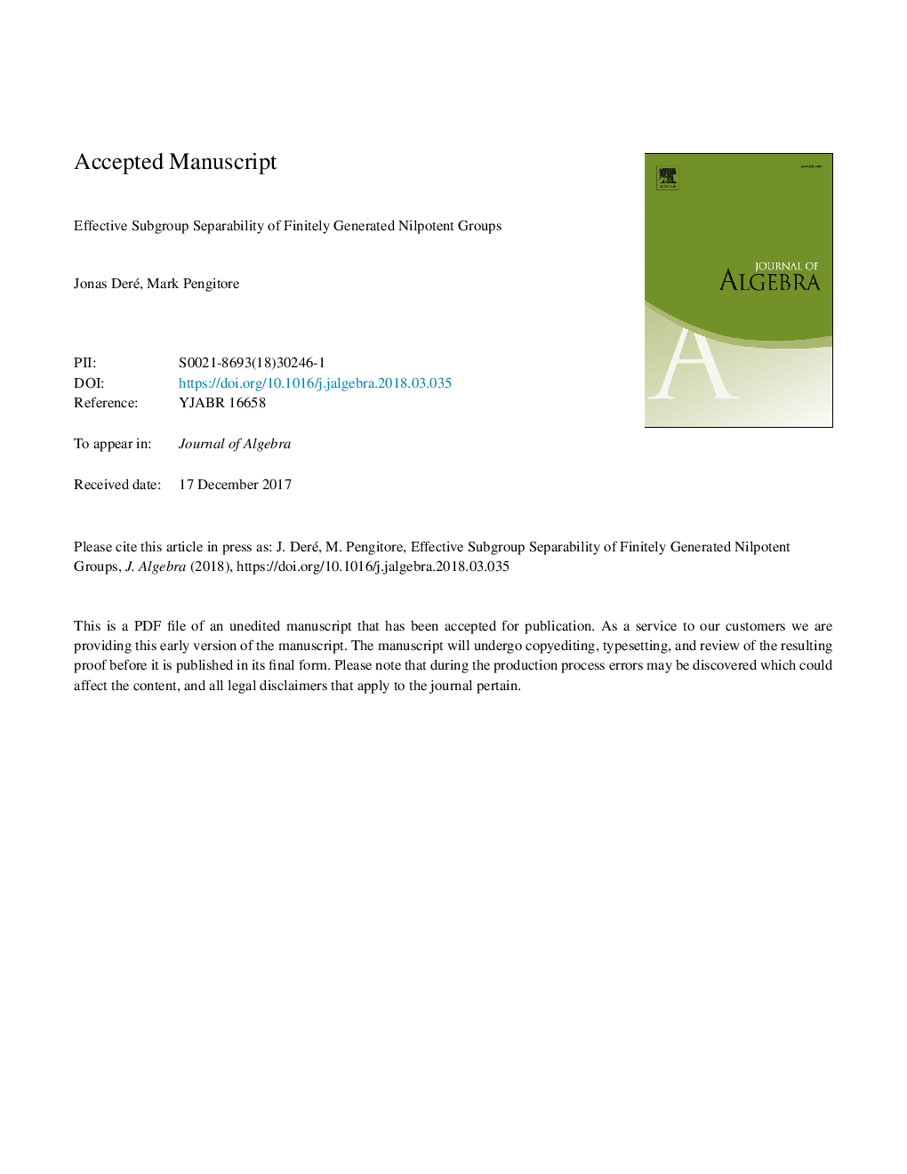 Effective subgroup separability of finitely generated nilpotent groups