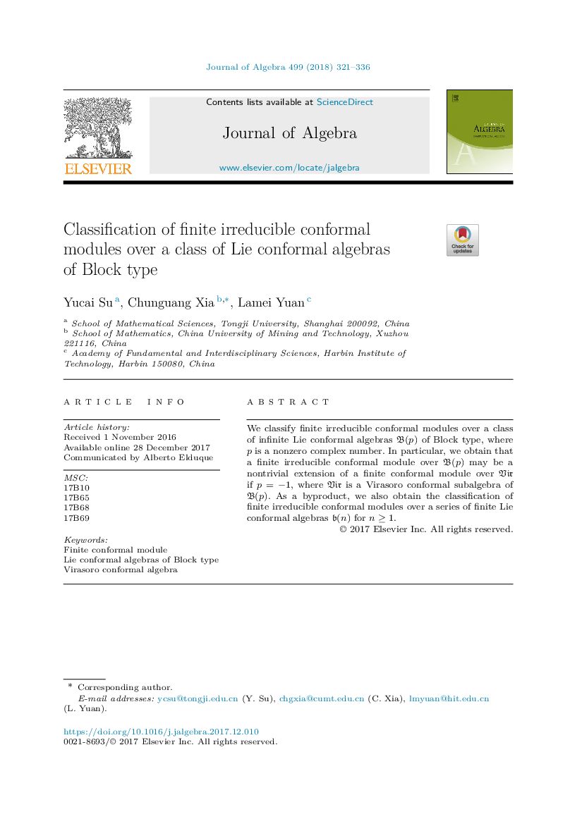 Classification of finite irreducible conformal modules over a class of Lie conformal algebras of Block type