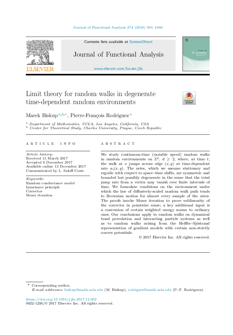 Limit theory for random walks in degenerate time-dependent random environments