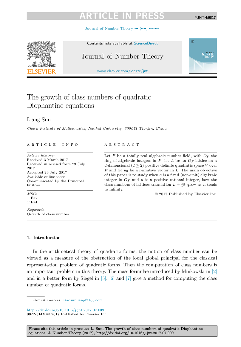 The growth of class numbers of quadratic Diophantine equations