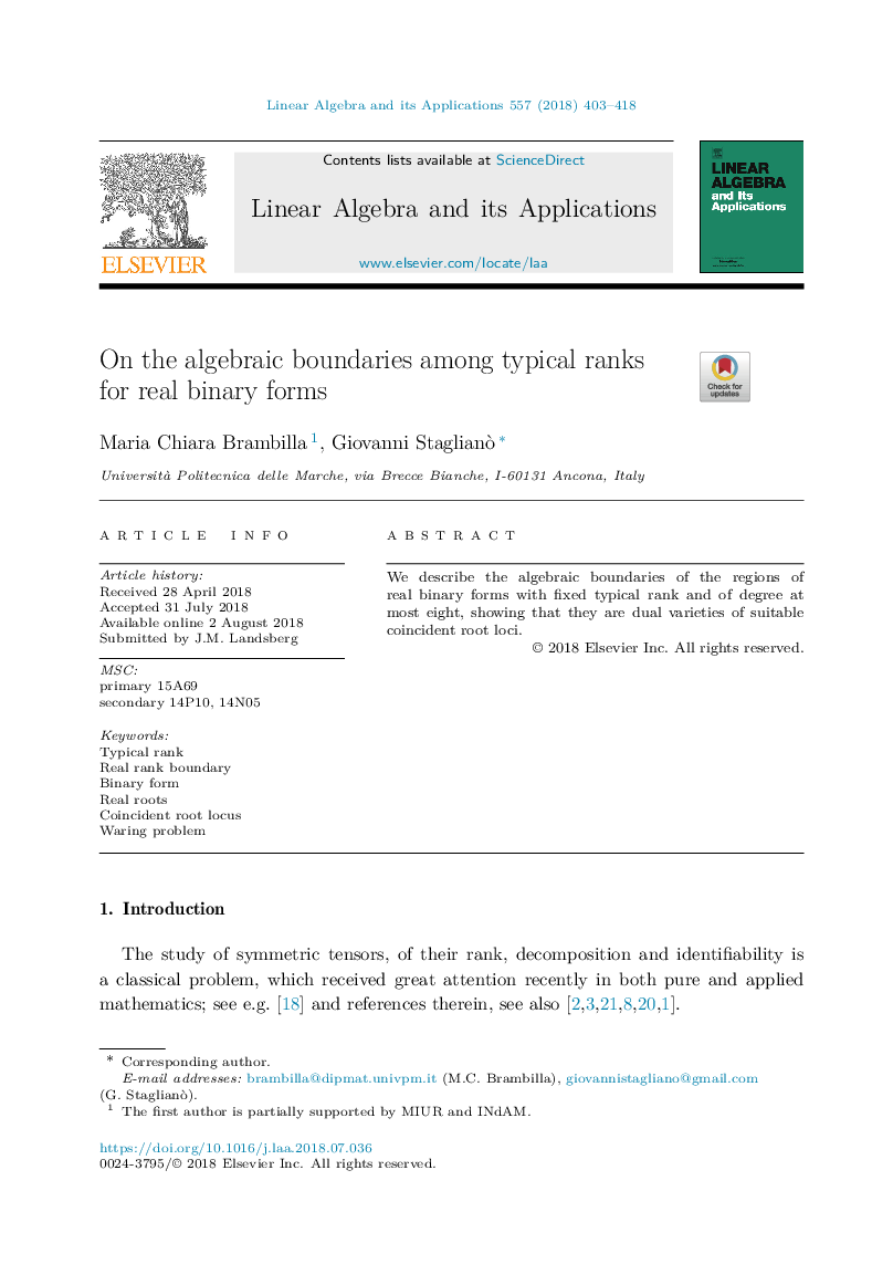 On the algebraic boundaries among typical ranks for real binary forms