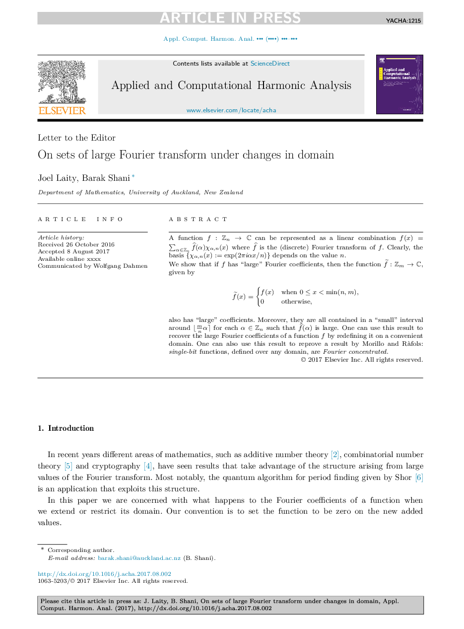 On sets of large Fourier transform under changes in domain