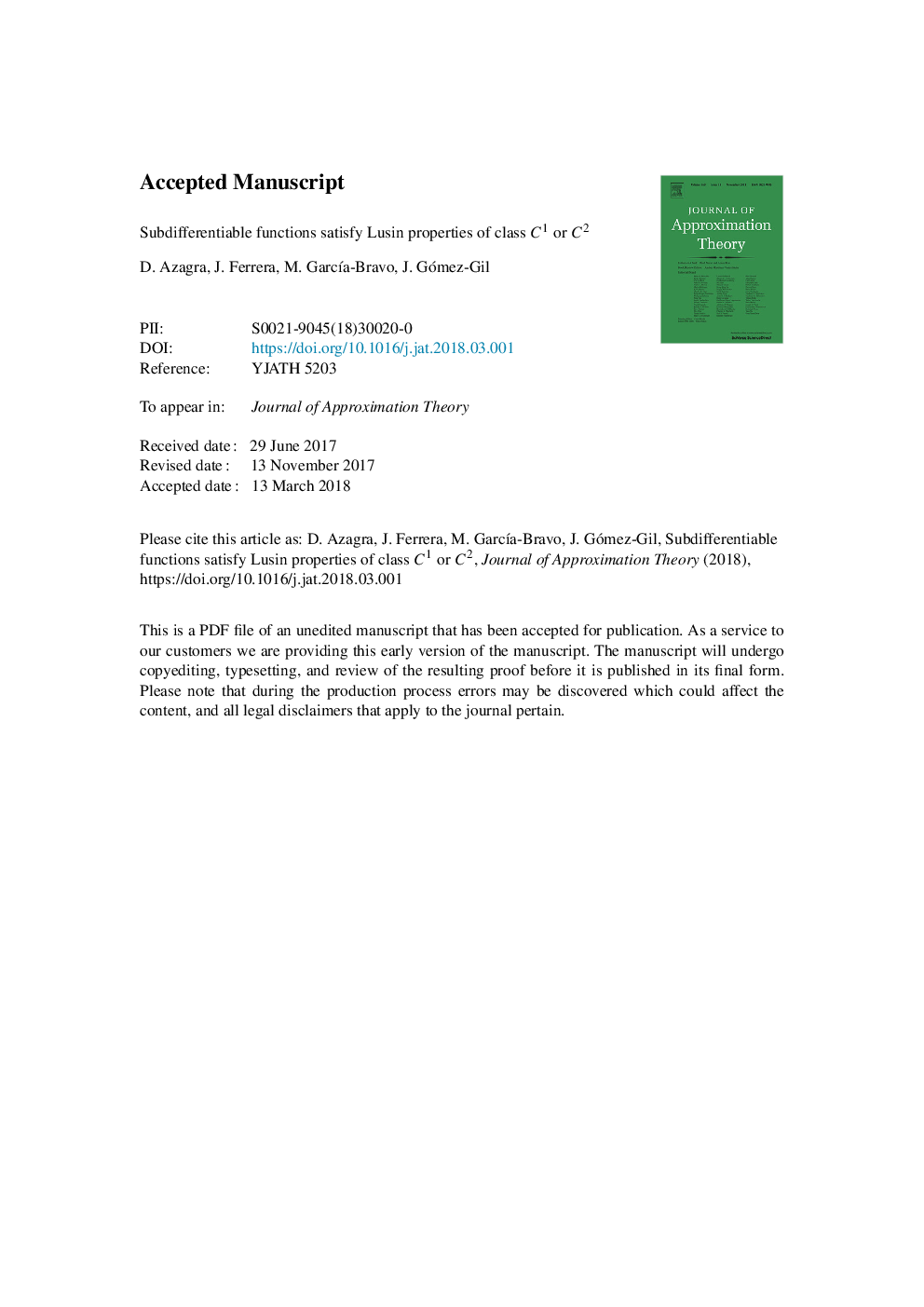 Subdifferentiable functions satisfy Lusin properties of class C1 or C2