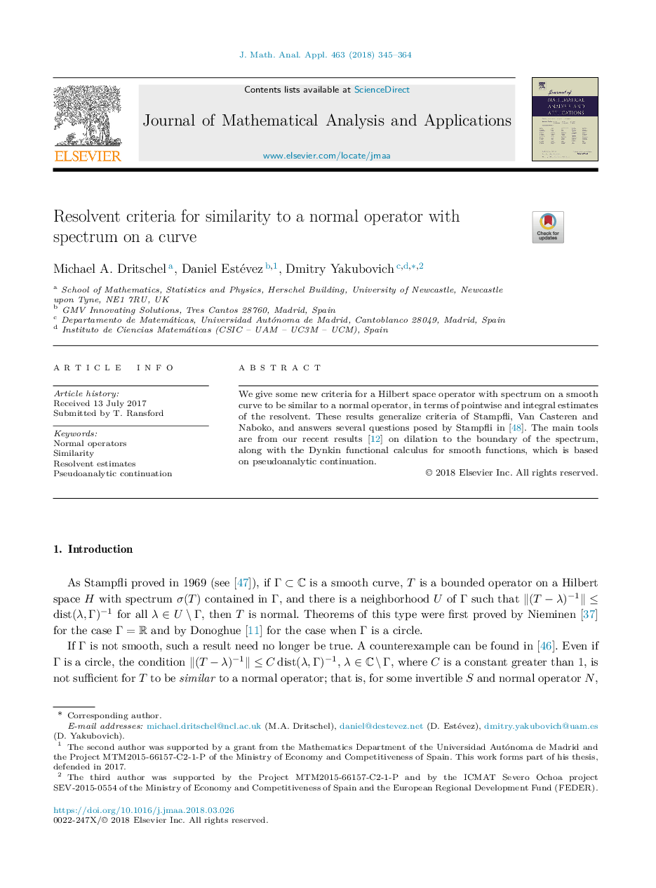 Resolvent criteria for similarity to a normal operator with spectrum on a curve