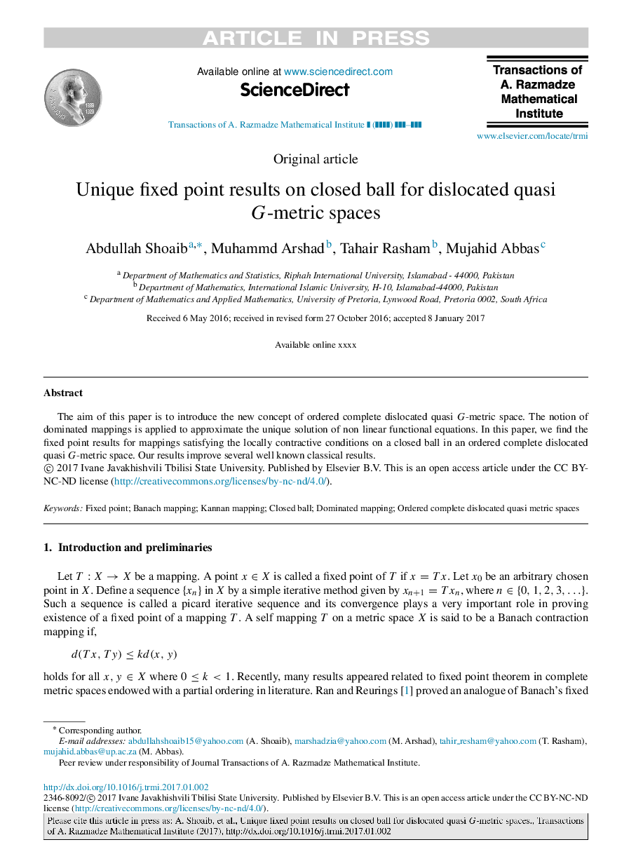 Unique fixed point results on closed ball for dislocated quasi G-metric spaces