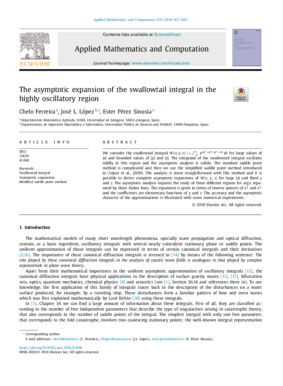 The asymptotic expansion of the swallowtail integral in the highly oscillatory region