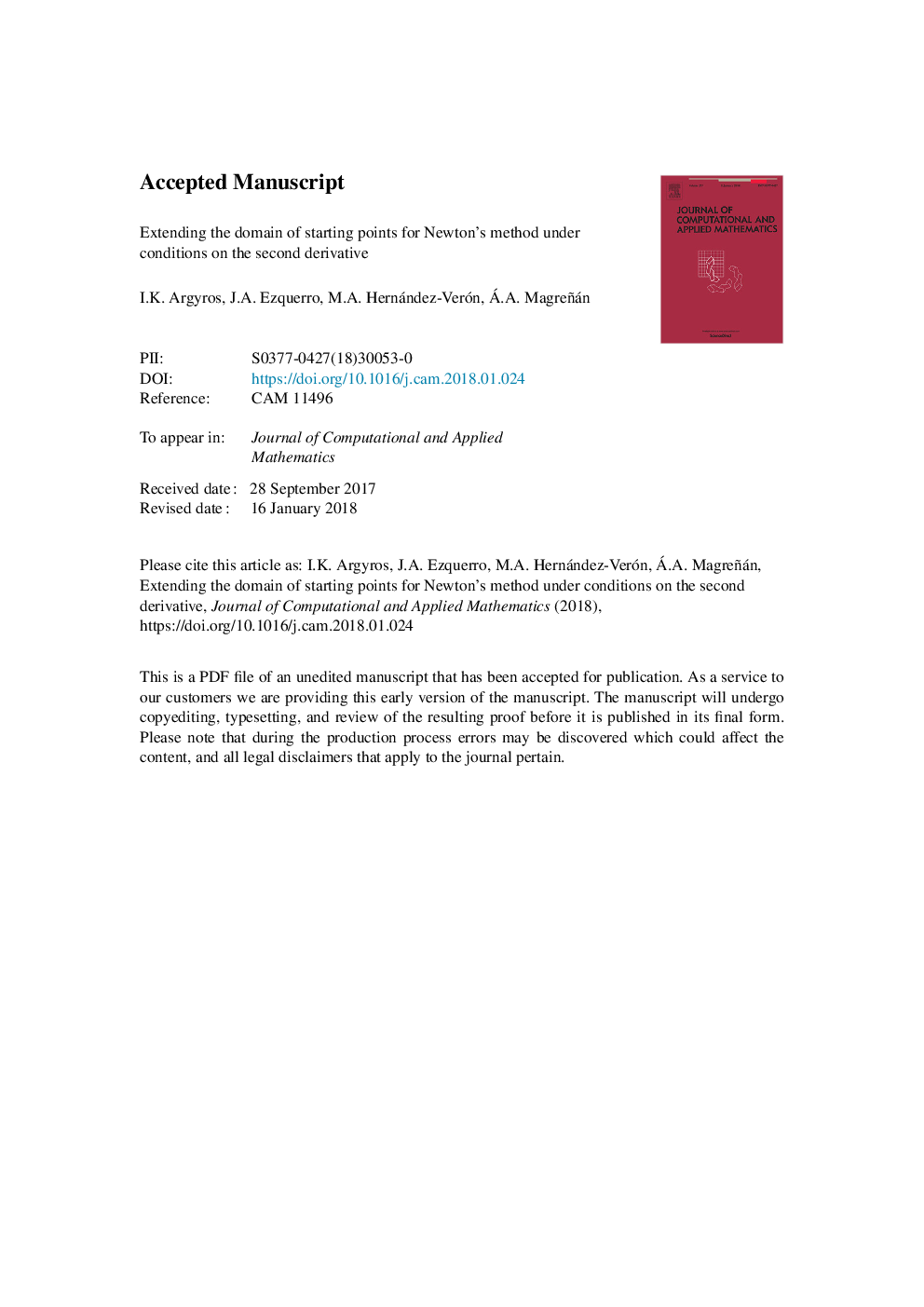 Extending the domain of starting points for Newton's method under conditions on the second derivative