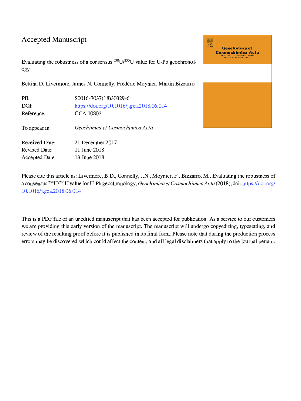 Evaluating the robustness of a consensus 238U/235U value for U-Pb geochronology