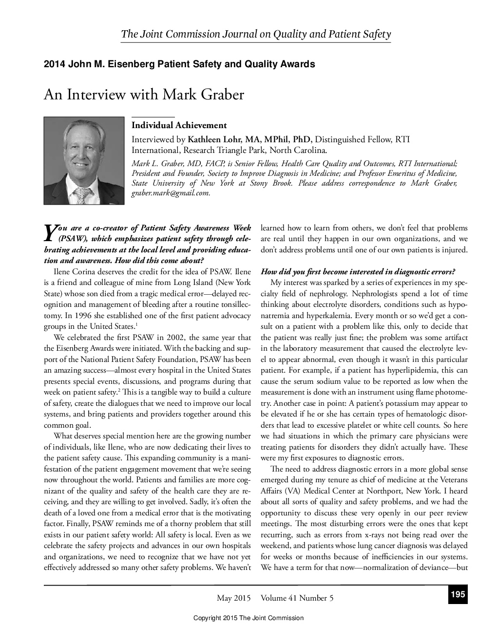 مصاحبه با مارک گربر 