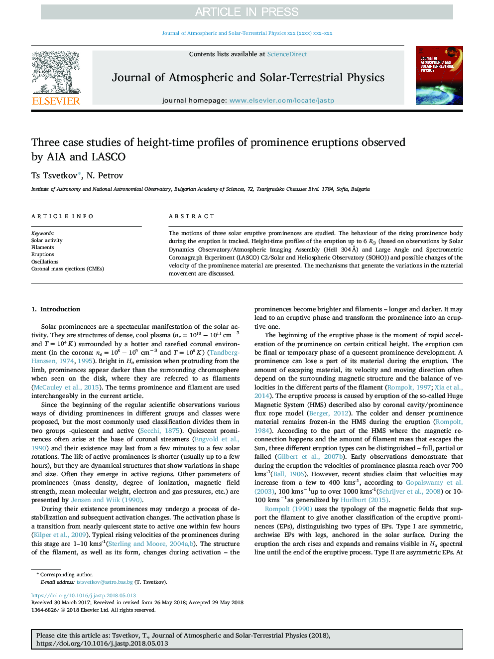 Three case studies of height-time profiles of prominence eruptions observed by AIA and LASCO