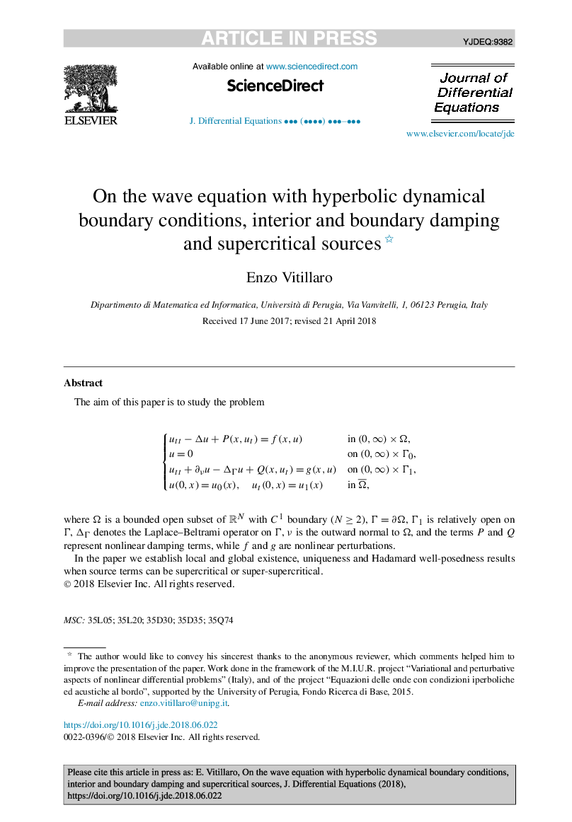 On the wave equation with hyperbolic dynamical boundary conditions, interior and boundary damping and supercritical sources