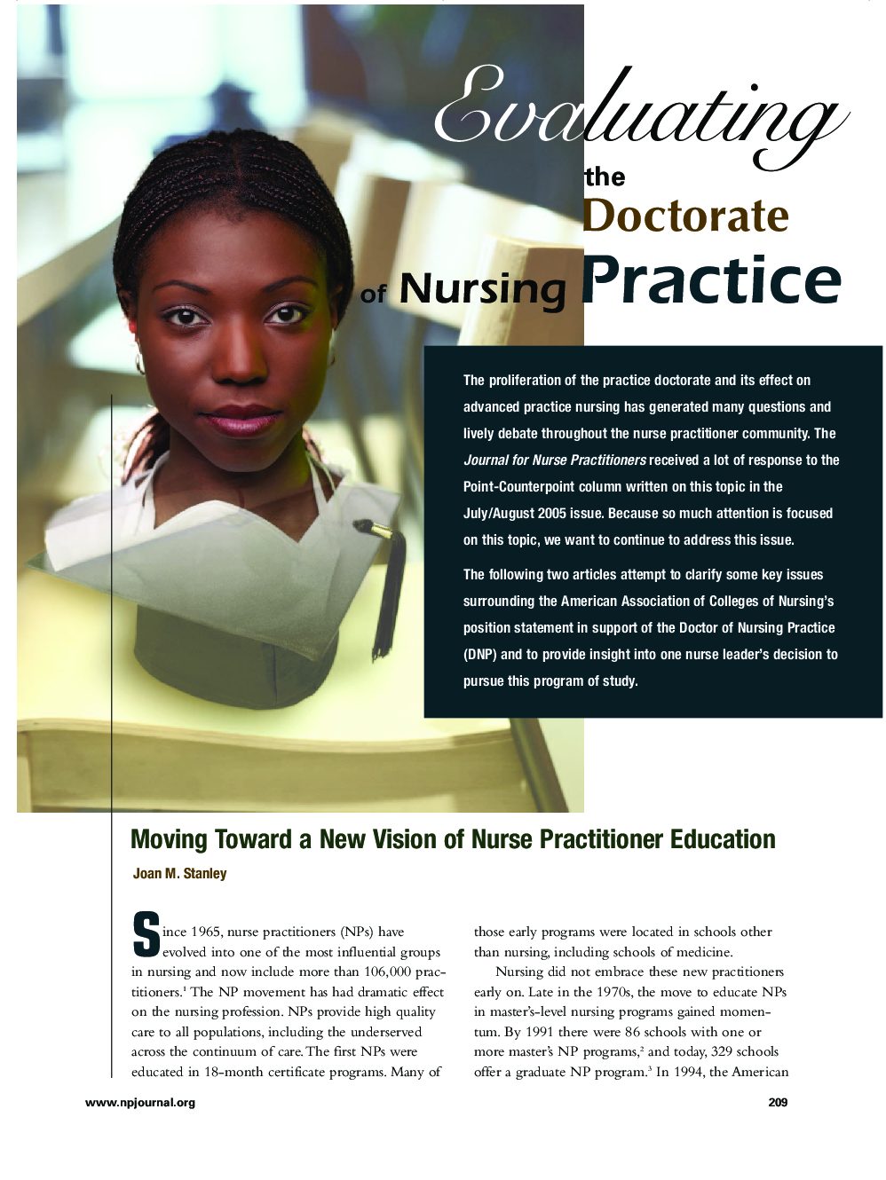 Evaluating the Doctorate of Nursing Practice