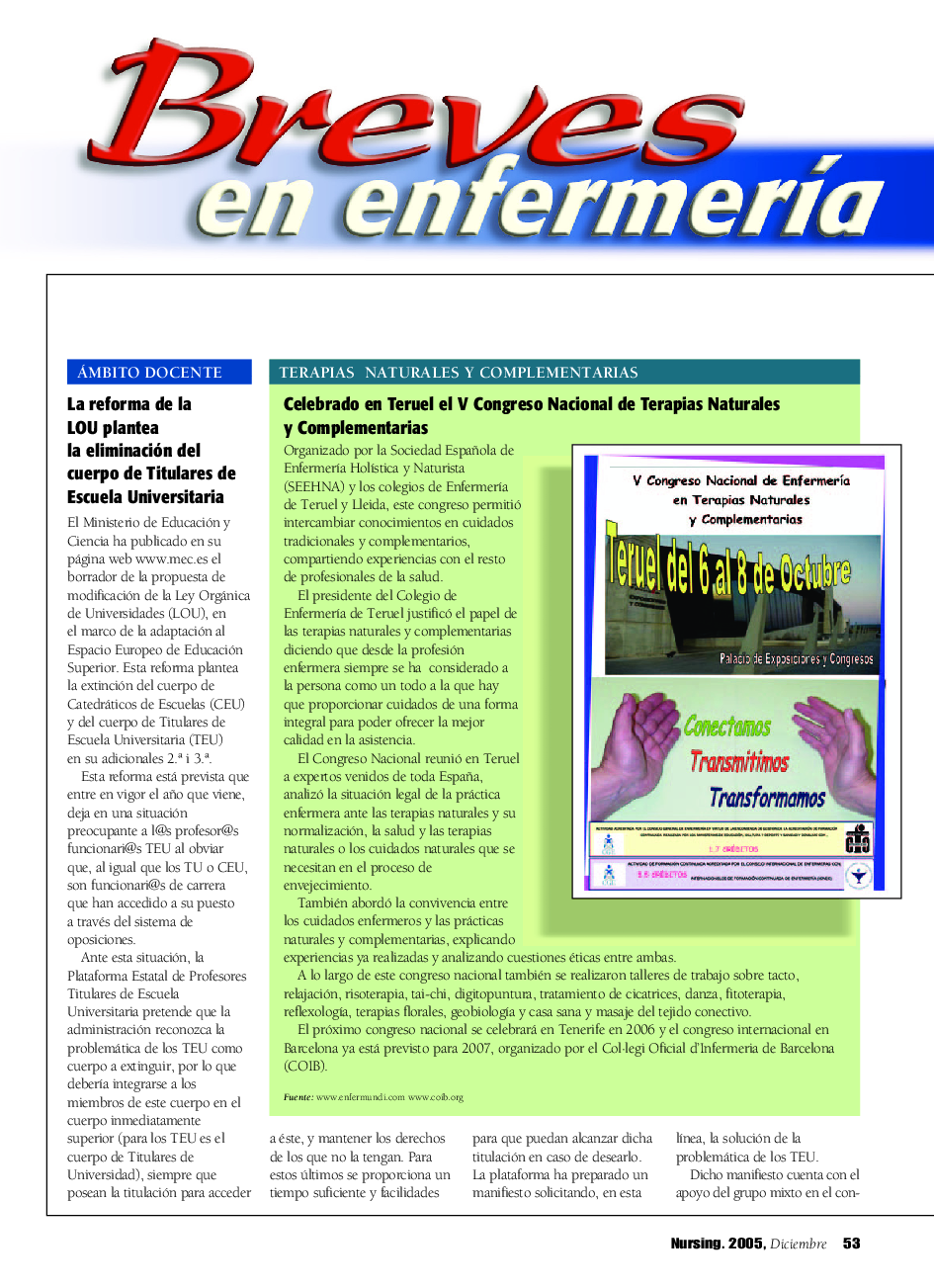 Breves en enfermerÃ­a