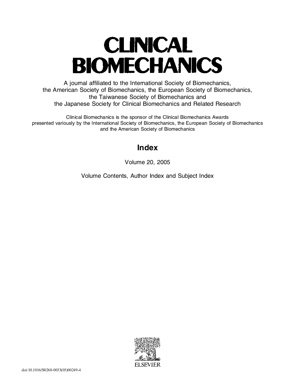 Volume Contents, Author Index and Subject index