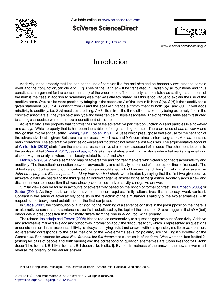 Introduction