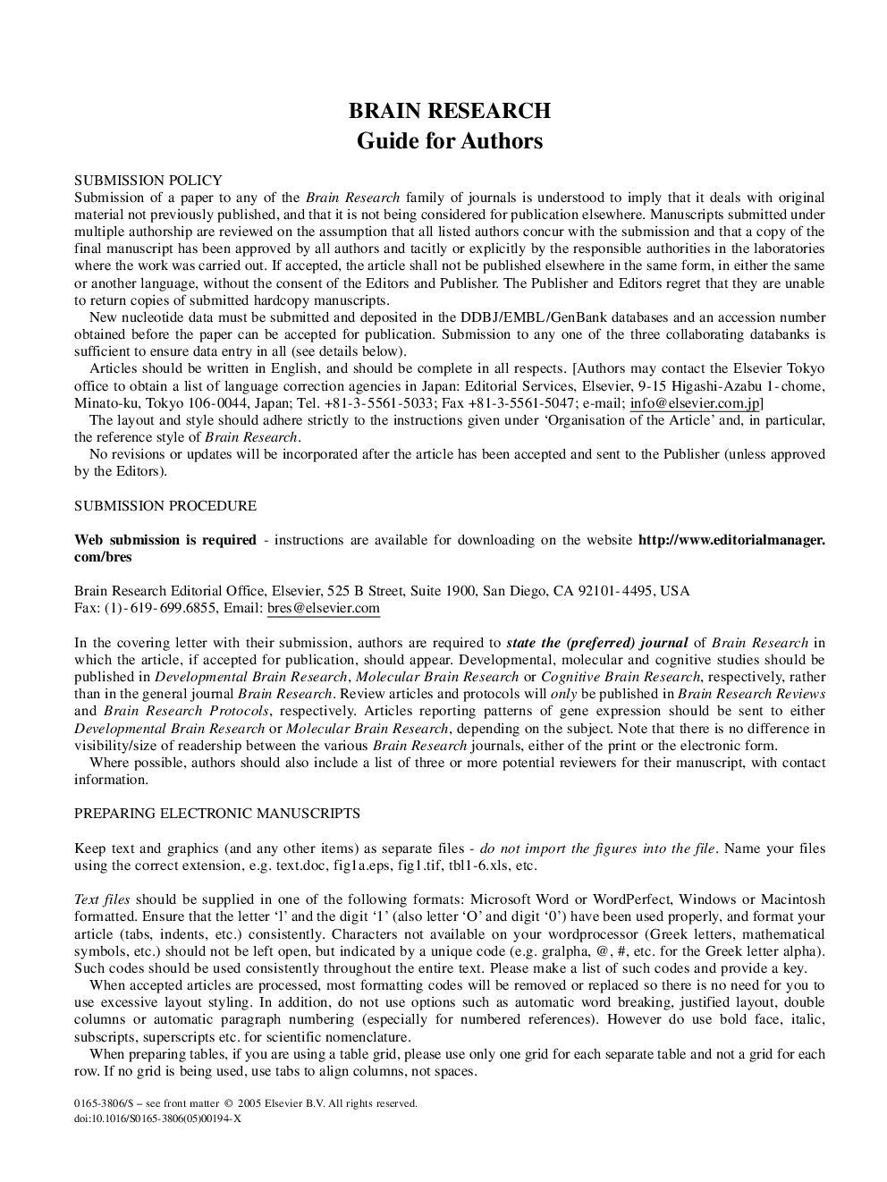 عکس صفحه اول مقاله: Guide for Authors Guide for Authors