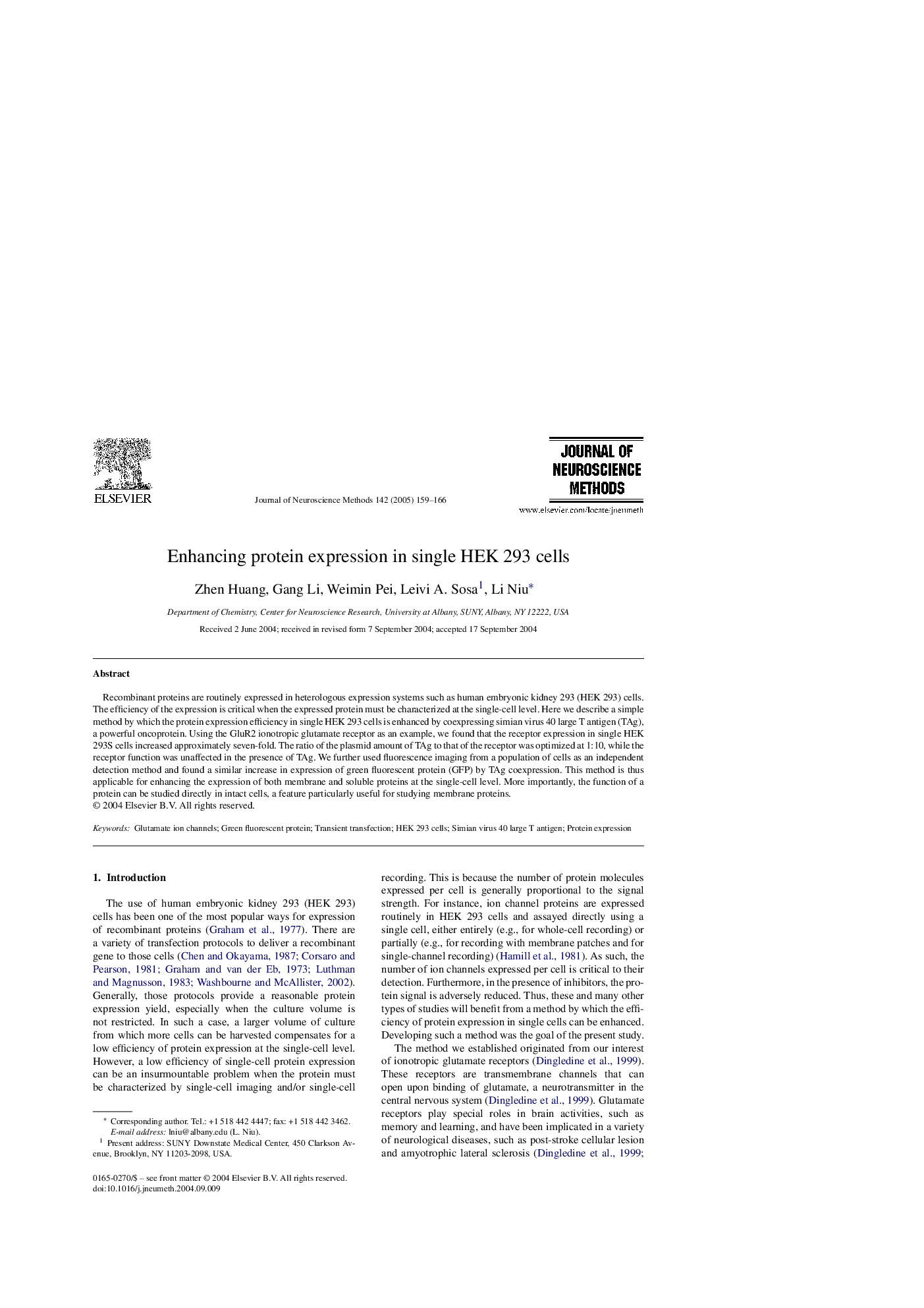 Enhancing protein expression in single HEK 293 cells