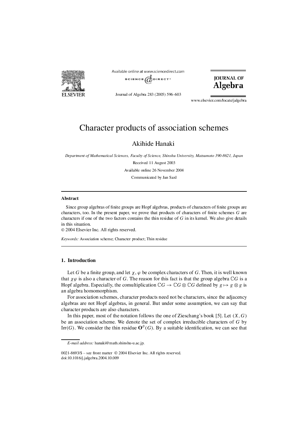 Character products of association schemes