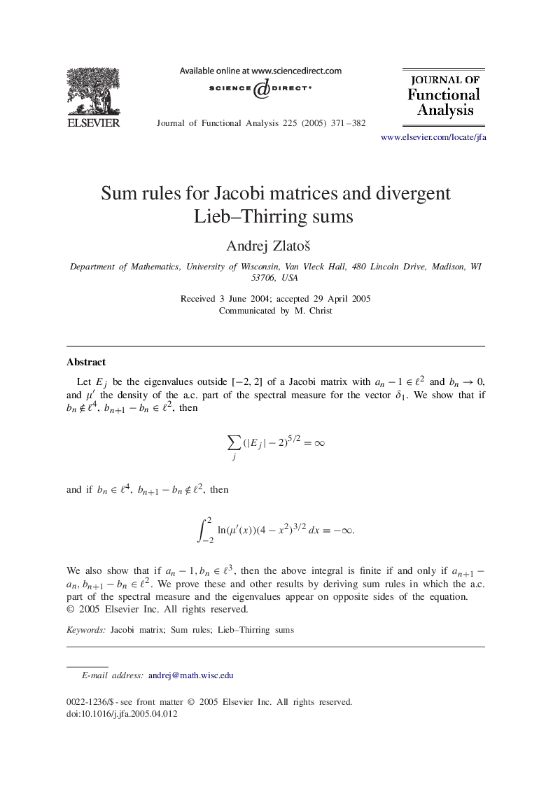 Sum rules for Jacobi matrices and divergent Lieb-Thirring sums