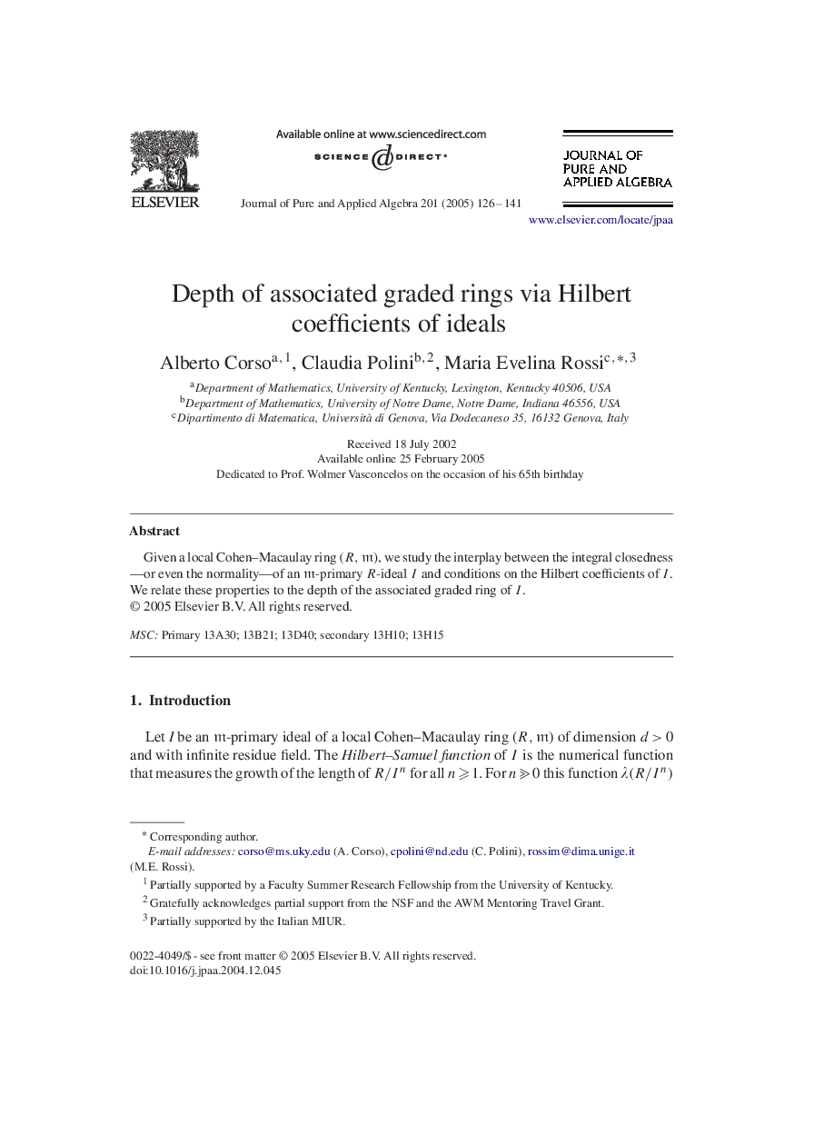 Depth of associated graded rings via Hilbert coefficients of ideals