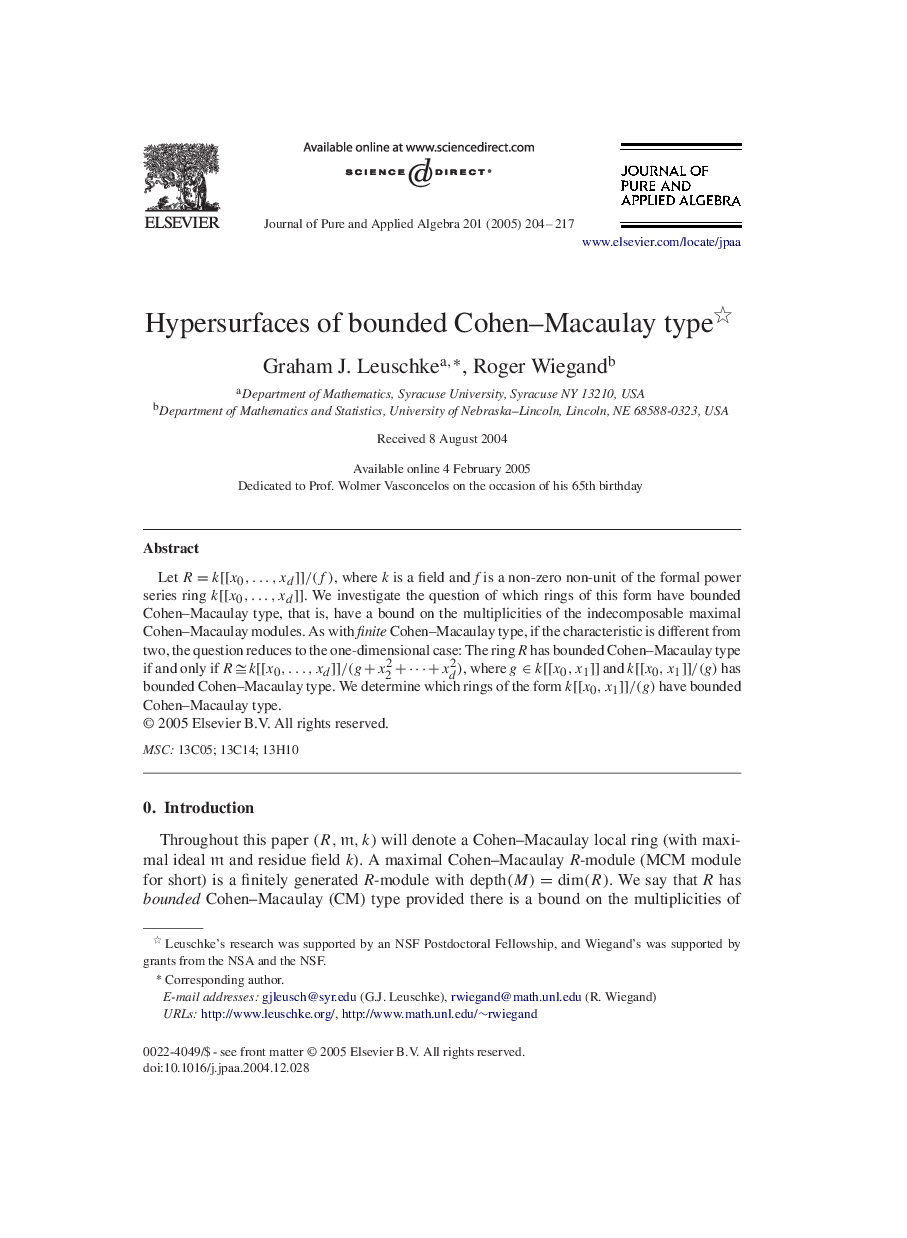 Hypersurfaces of bounded Cohen-Macaulay type