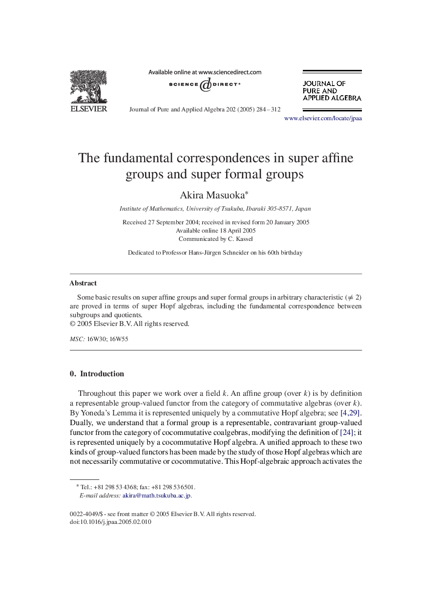 The fundamental correspondences in super affine groups and super formal groups