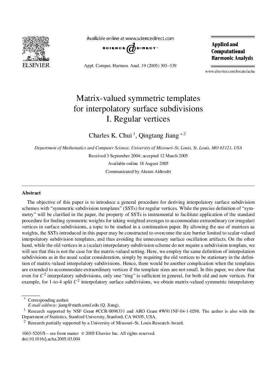 Matrix-valued symmetric templates for interpolatory surface subdivisions