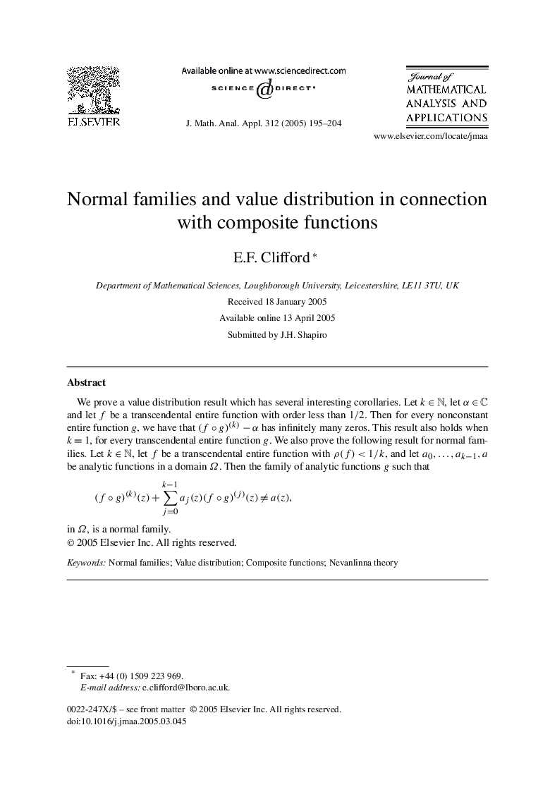 Normal families and value distribution in connection with composite functions