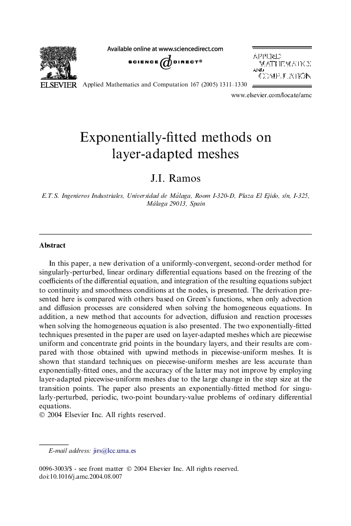 Exponentially-fitted methods on layer-adapted meshes