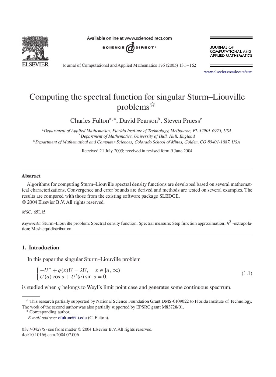 Computing the spectral function for singular Sturm-Liouville problems