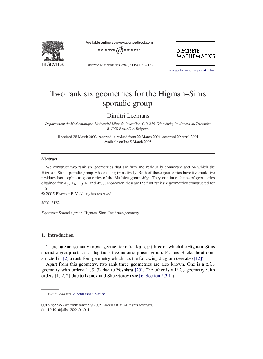 Two rank six geometries for the Higman-Sims sporadic group