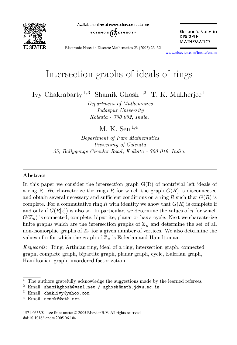 Intersection graphs of ideals of rings