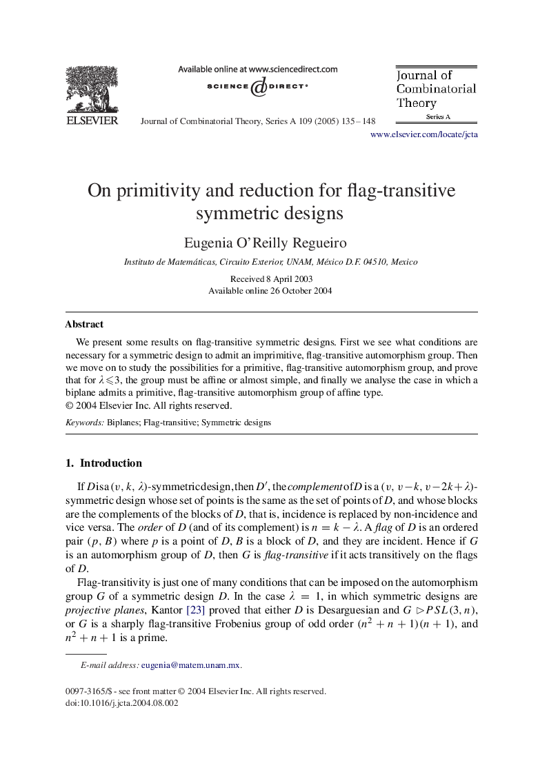 On primitivity and reduction for flag-transitive symmetric designs