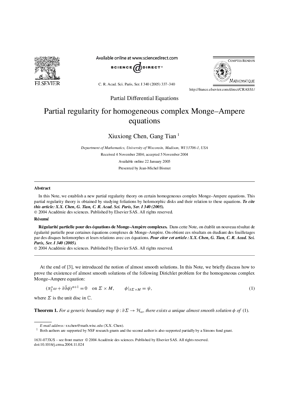 Partial regularity for homogeneous complex Monge-Ampere equations