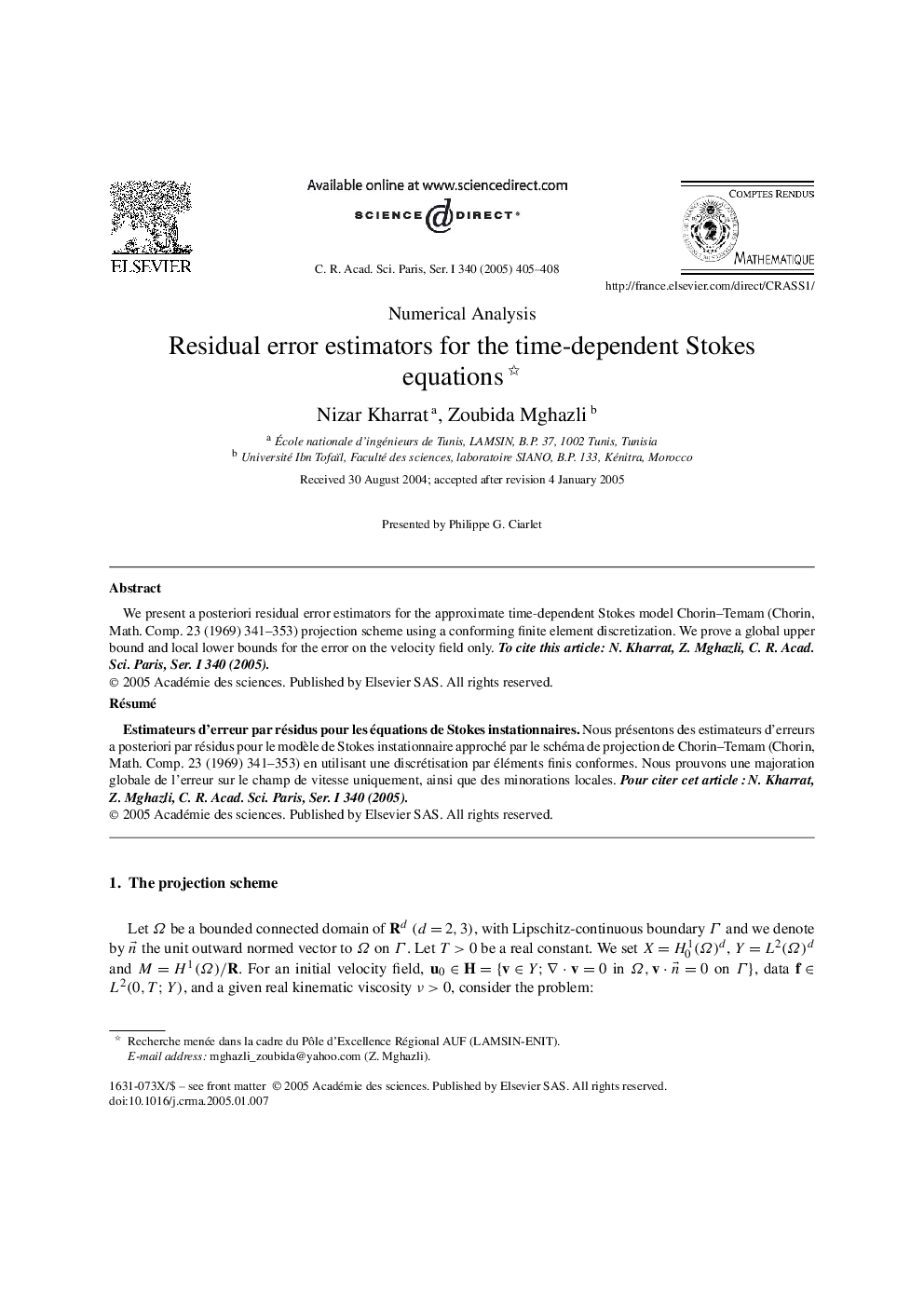 Residual error estimators for the time-dependent Stokes equations