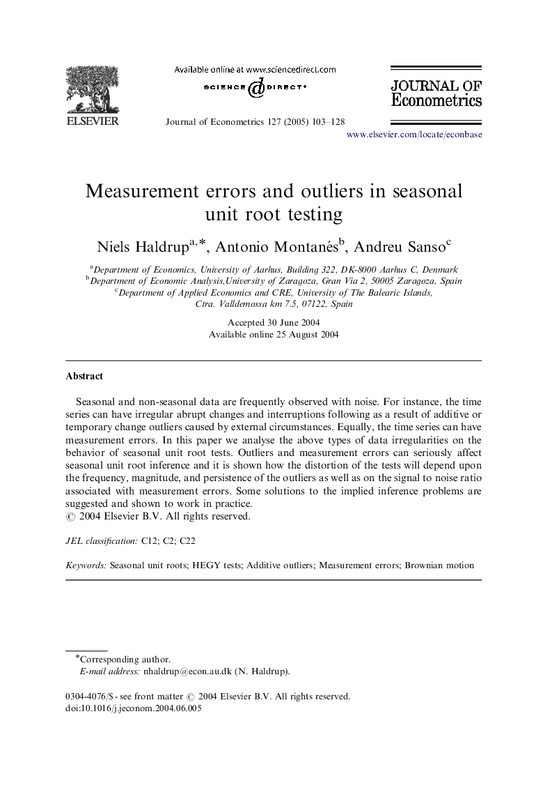 Measurement errors and outliers in seasonal unit root testing