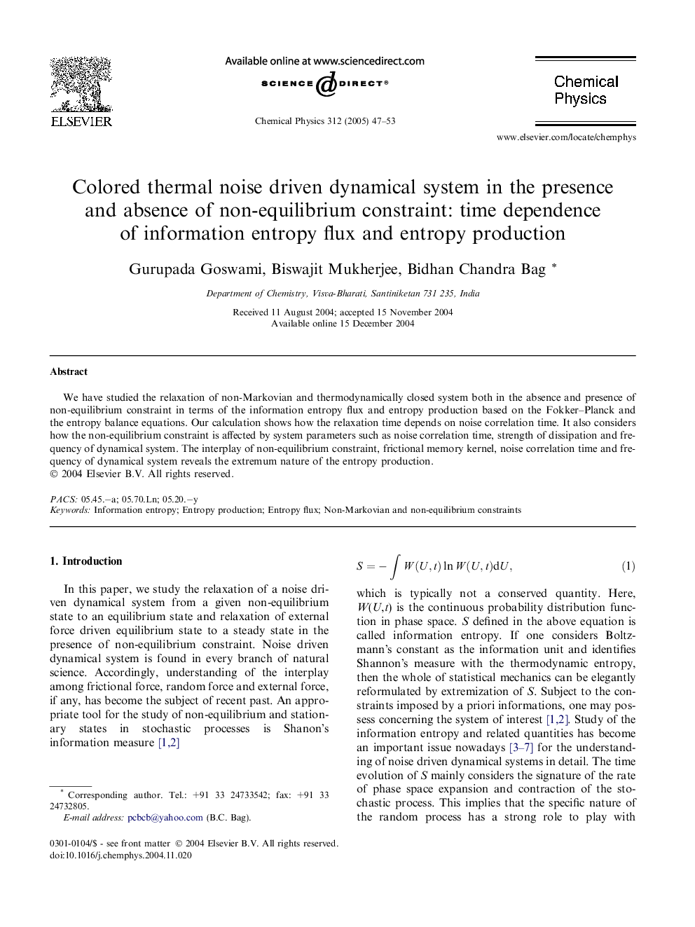 Colored thermal noise driven dynamical system in the presence and absence of non-equilibrium constraint: time dependence of information entropy flux and entropy production