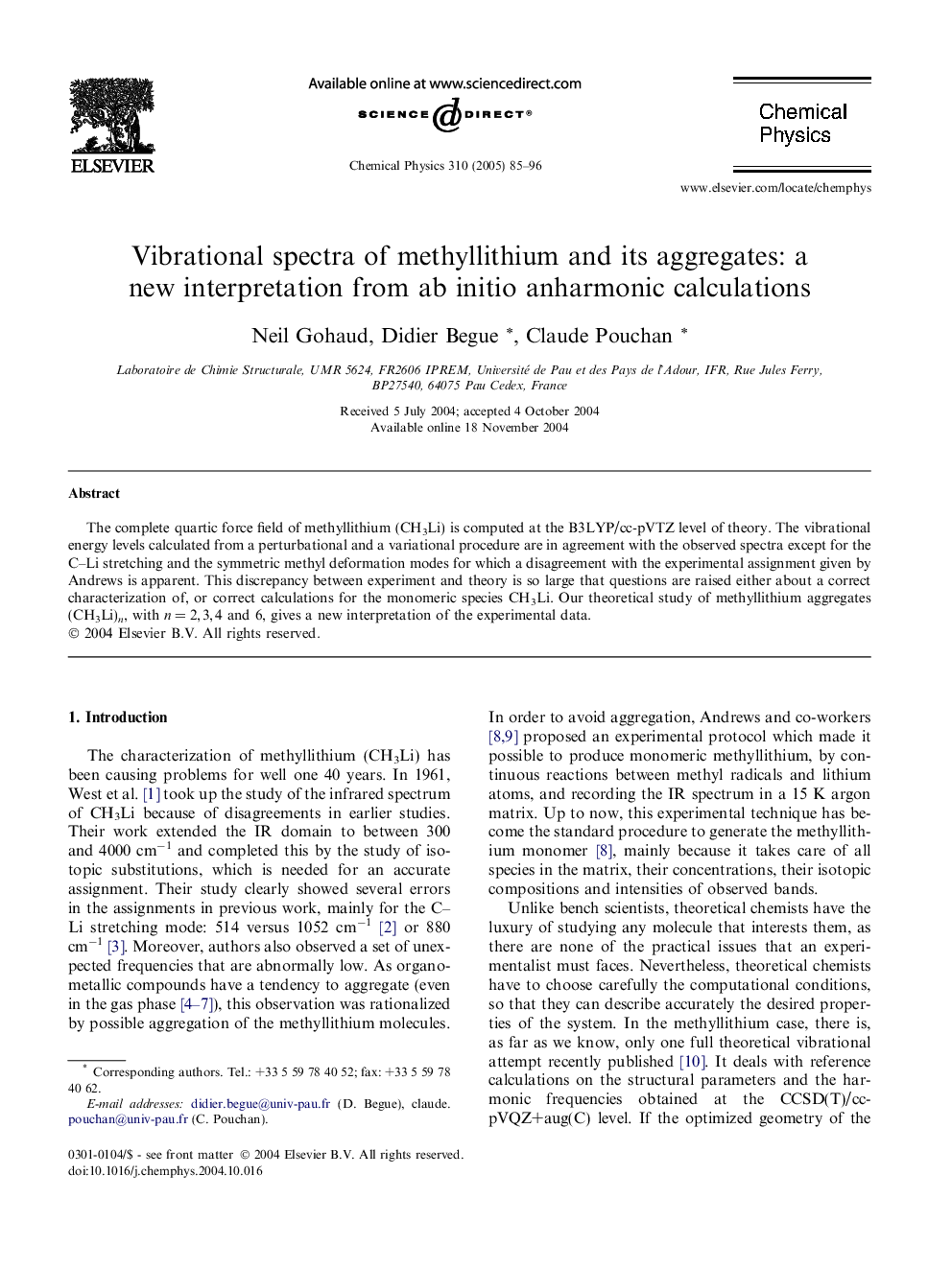 Vibrational spectra of methyllithium and its aggregates: a new interpretation from ab initio anharmonic calculations