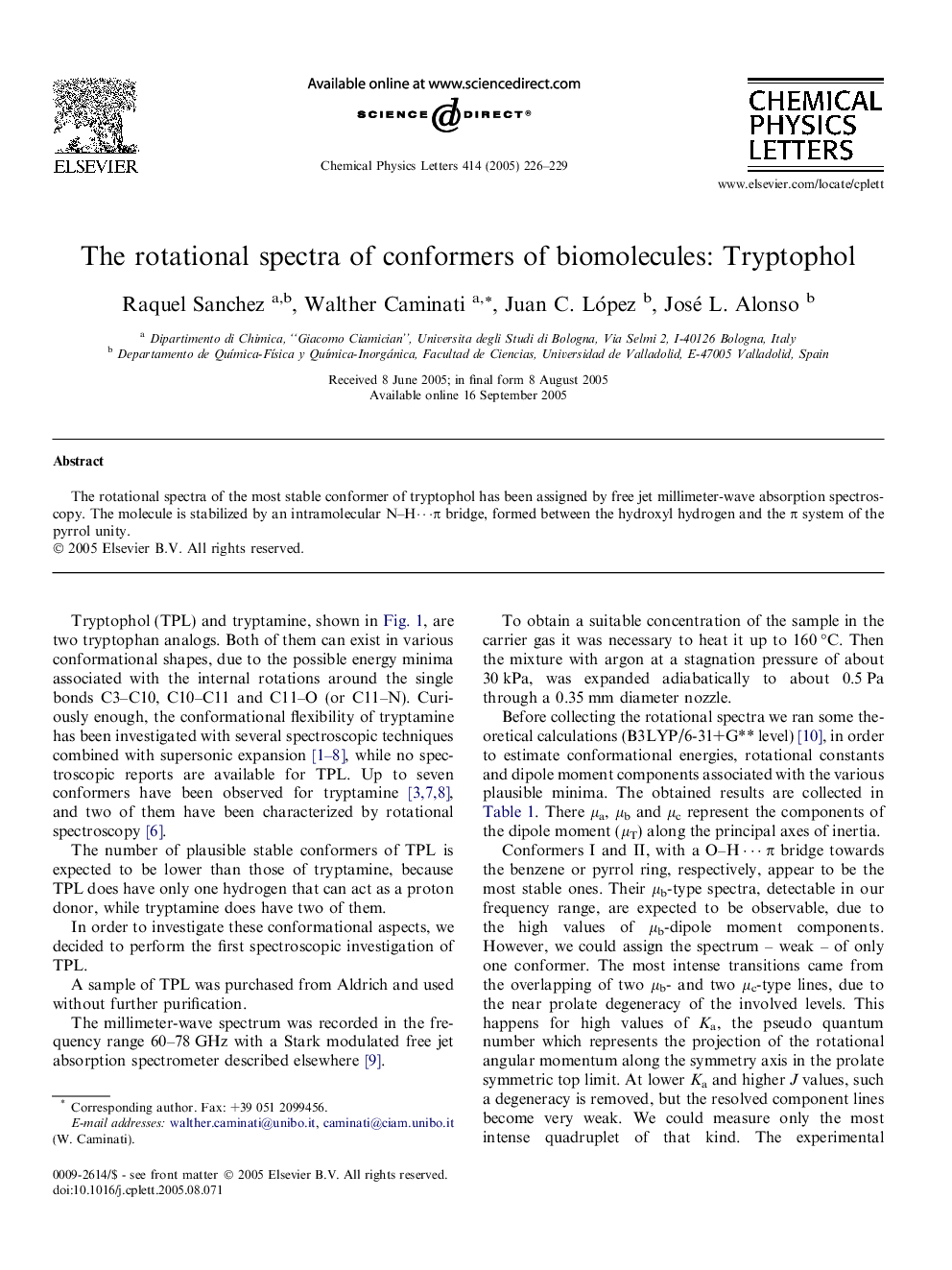 The rotational spectra of conformers of biomolecules: Tryptophol