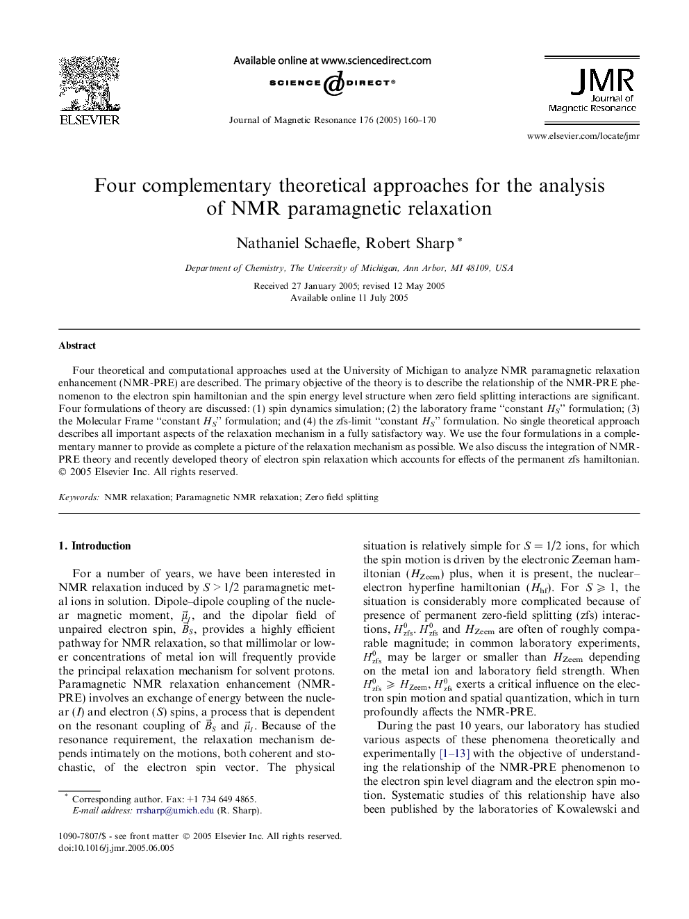 Four complementary theoretical approaches for the analysis of NMR paramagnetic relaxation