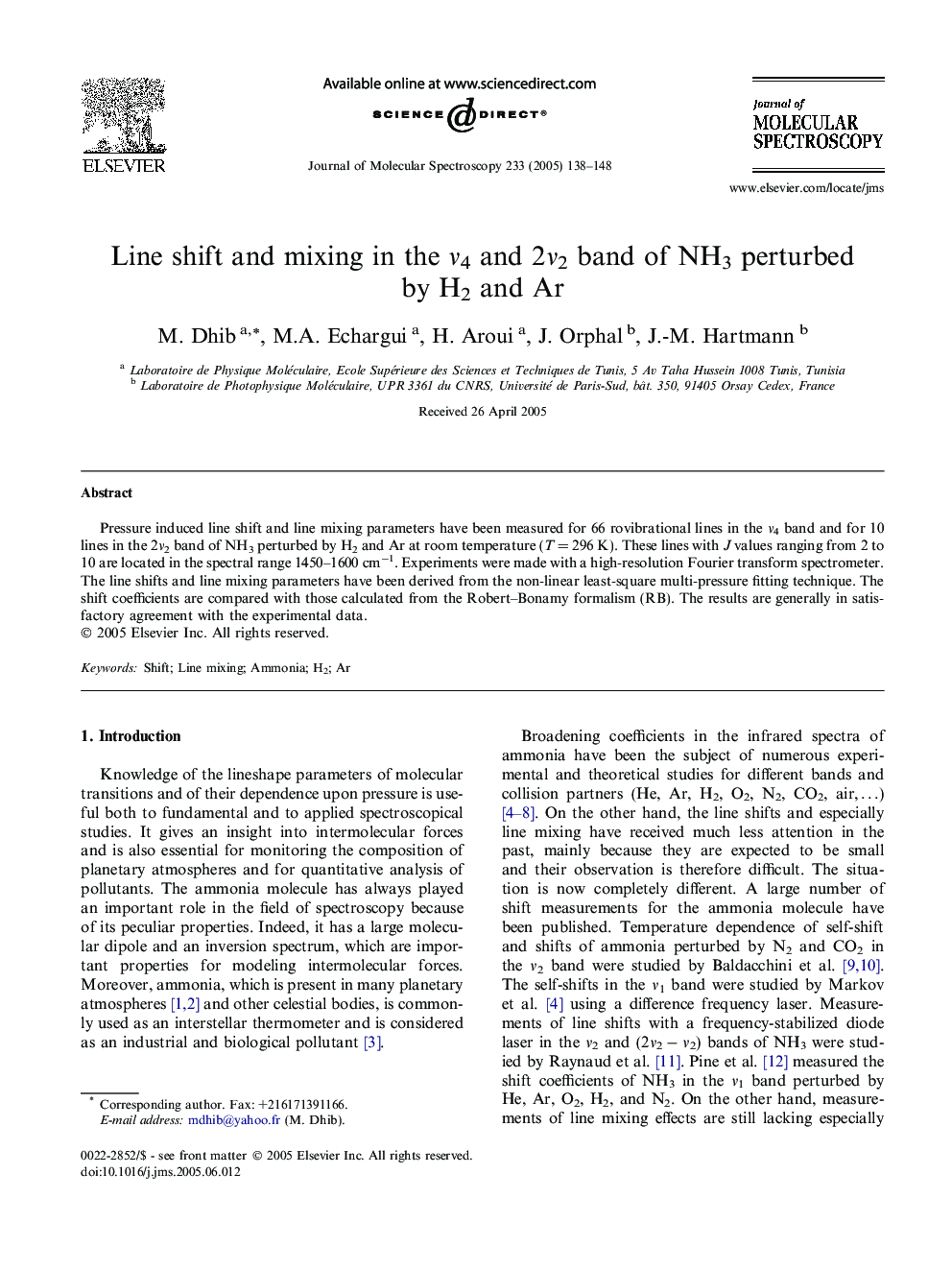 Line shift and mixing in the Î½4 and 2Î½2 band of NH3 perturbed by H2 and Ar