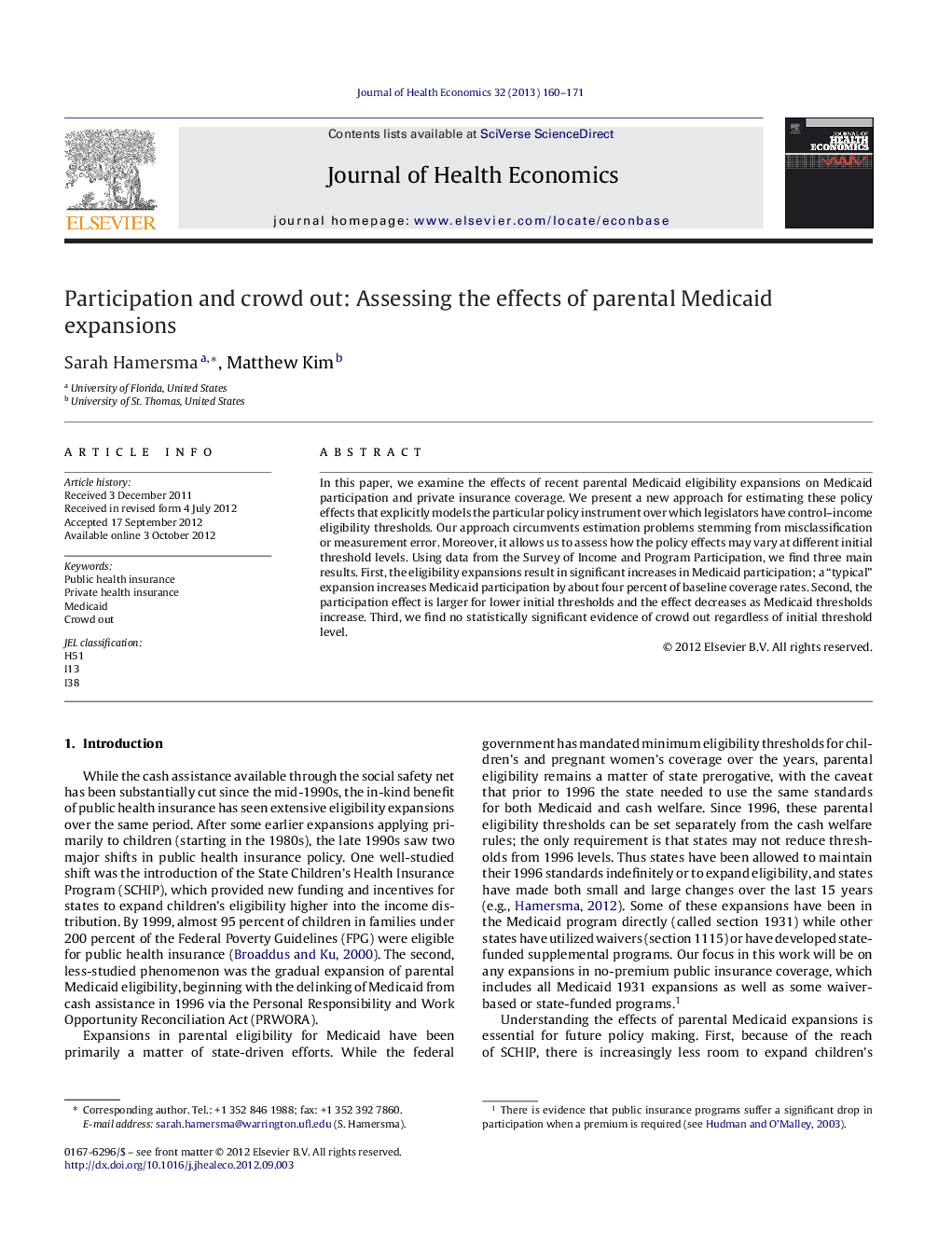 مشارکت و بیرون راندن جمعیت: ارزیابی اثرات توسعه پزشکی والدین