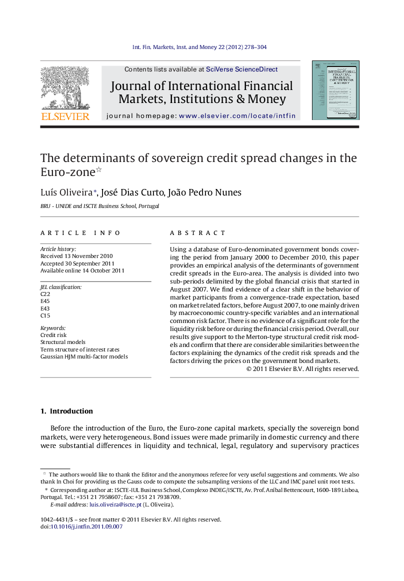 The determinants of sovereign credit spread changes in the Euro-zone