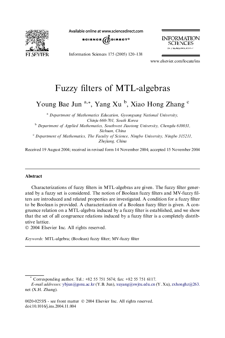 Fuzzy filters of MTL-algebras