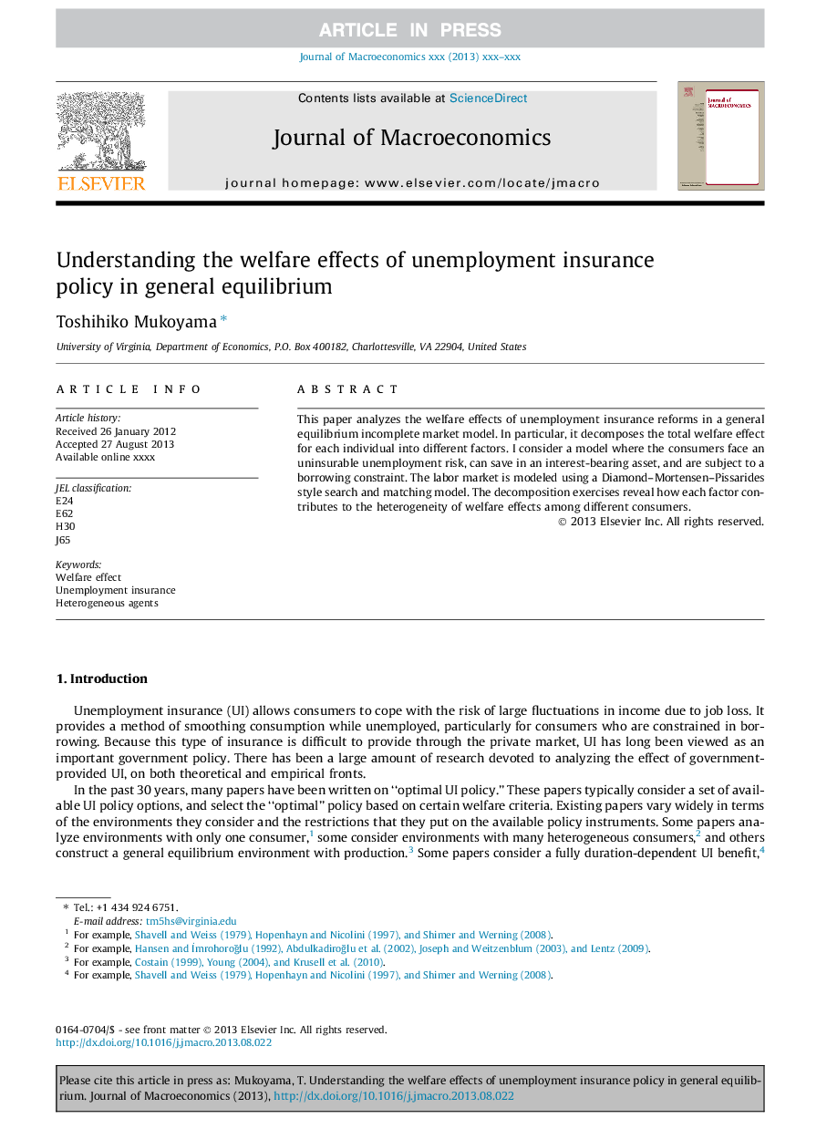 Understanding the welfare effects of unemployment insurance policy in general equilibrium