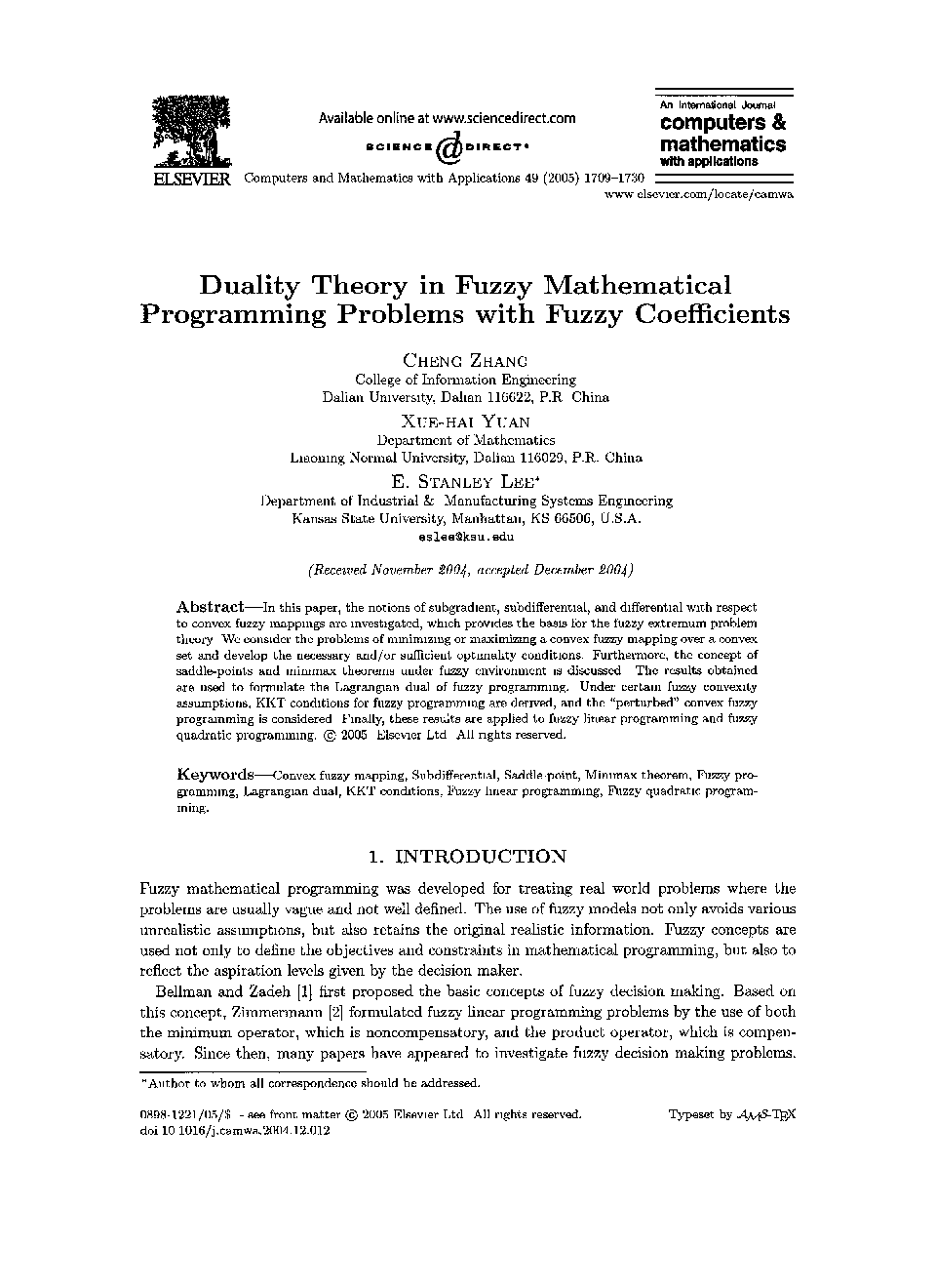 Duality theory in fuzzy mathematical programming problems with fuzzy coefficients