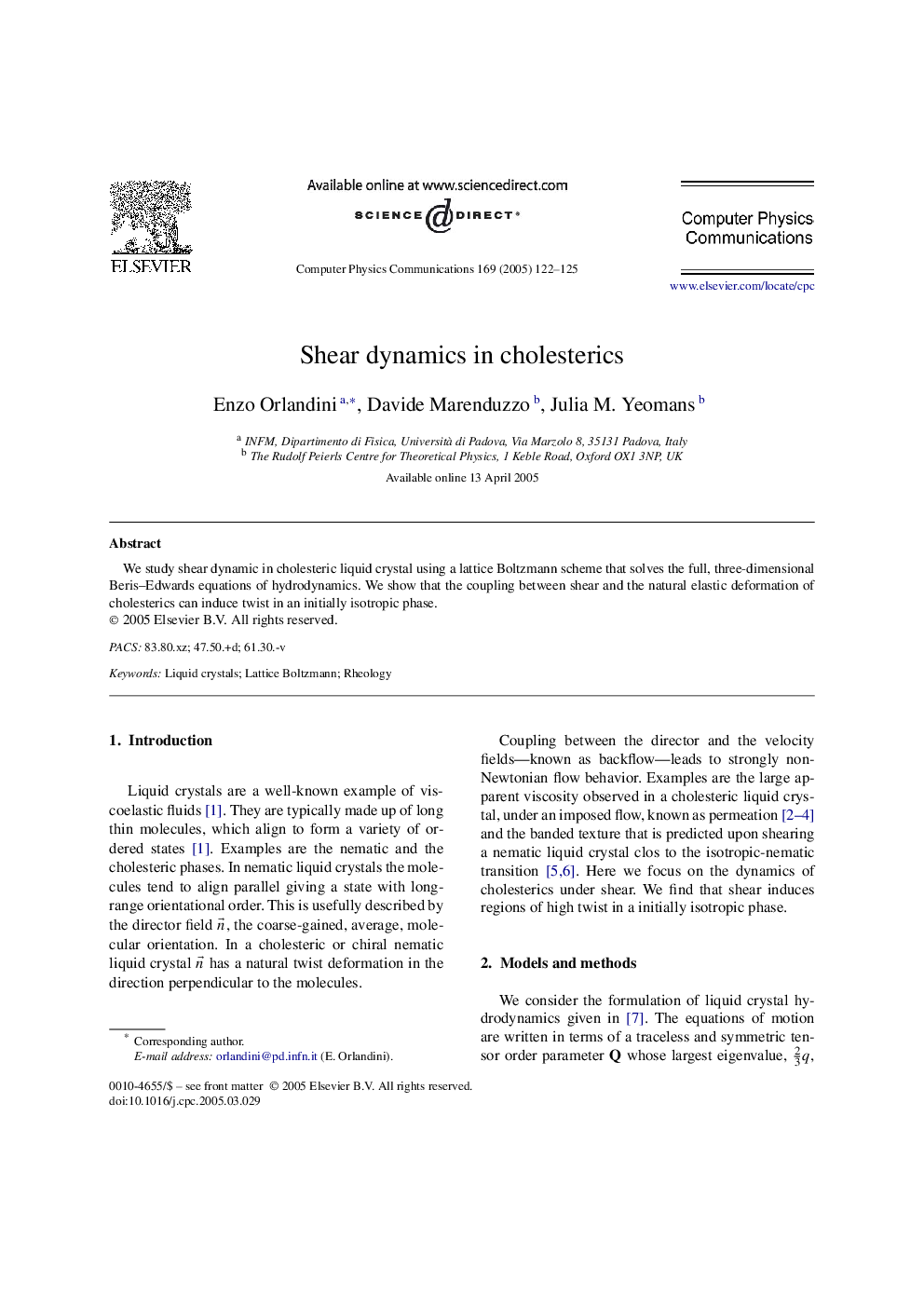 Shear dynamics in cholesterics